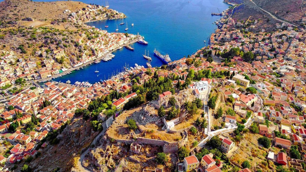 Marthas Traditional House Symi Exterior photo